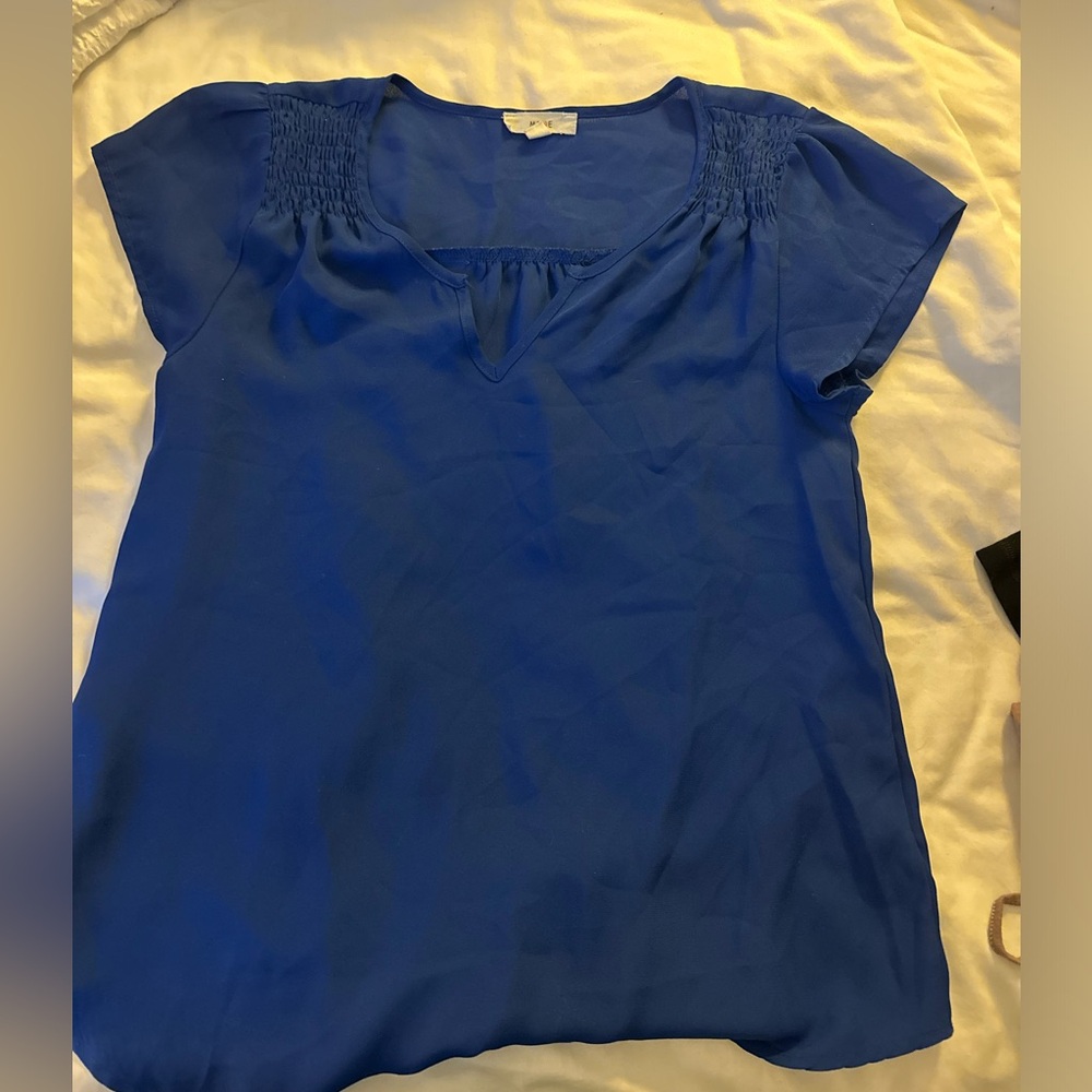 Blue blouse